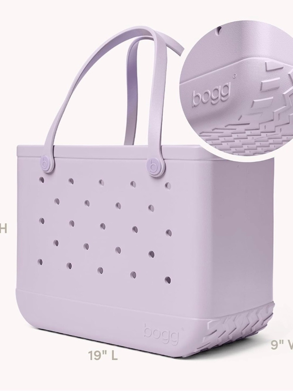Original Bogg Bag Lavender Mist Large NWT Brand New